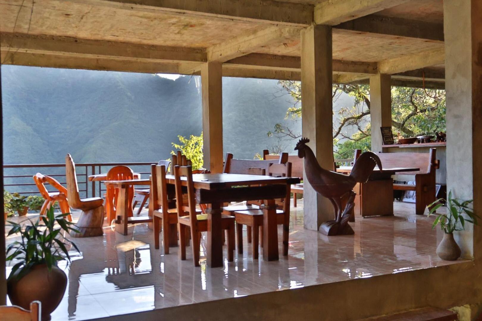 Overlooking The Rice Terraces Banaue Exterior photo
