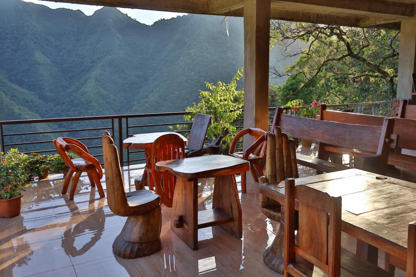 Overlooking The Rice Terraces Banaue Exterior photo